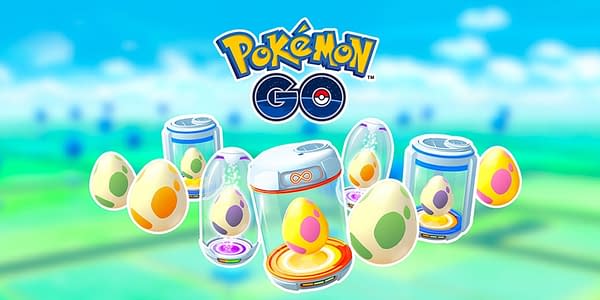Promotional graphic of Eggs in Pokémon GO. Credit: Niantic