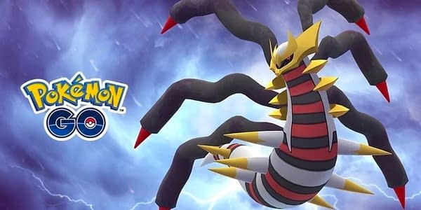 Giratina Origin Forme promotional graphic. Credit: Niantic