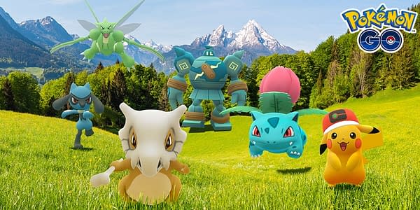 Animation Week 2020 promotional image in Pokémon GO. Credit: Niantic