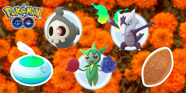 Day of the Dead promotional image for Pokémon GO. Credit: Niantic