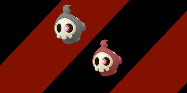 Shiny and regular Duskull comparison in Pokémon GO. Credit: Niantic