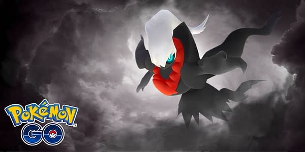 Darkrai promotional image in Pokémon GO. Credit: Niantic