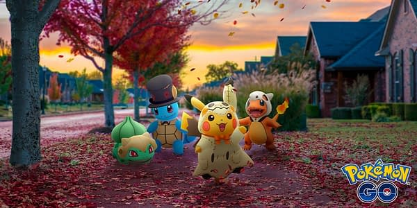 Halloween Event promotional graphic in Pokémon GO. Credit: Niantic