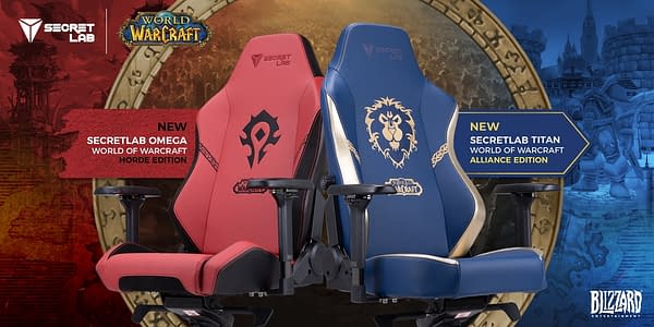 Show your love for World Of Warcraft with these two designs, courtesy of Secretlab.