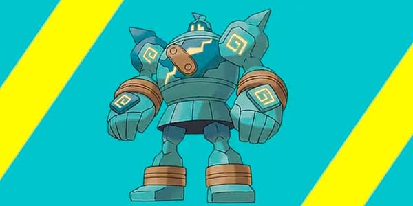 Golurk is currently in raids in Pokémon GO. Credit: The Pokémon Company International