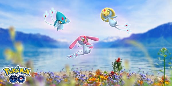 Lake Trio in Pokémon GO. Credit: Niantic