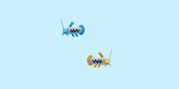 Regular and Shiny Barboach in Pokémon GO. Credit: Niantic