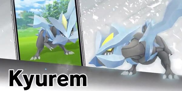 Kyurem promotional image in Pokémon GO. Credit: Niantic
