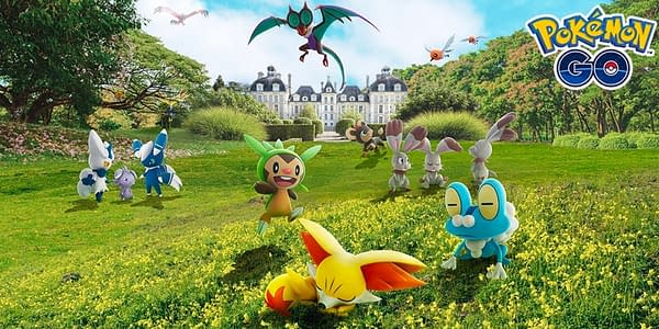 Kalos region teaser in Pokémon GO. Credit: Niantic
