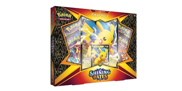 Shining Fates Pikachu V Box. Credit: Pokémon TCG.