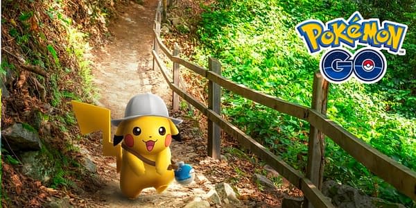 Explorer Pikachu promo in Pokémon GO. Credit: Niantic
