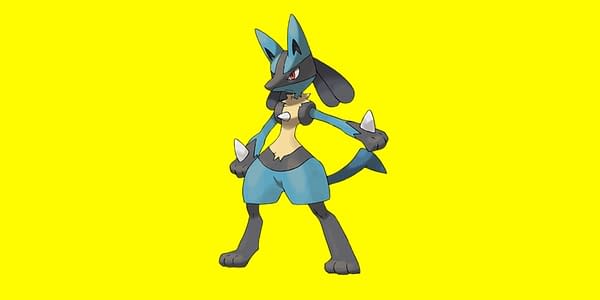 Lucario official artwork. Credit: The Pokémon Company International