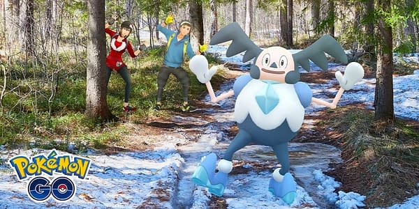Galarian Mr. Mime promo in Pokémon GO. Credit: Niantic