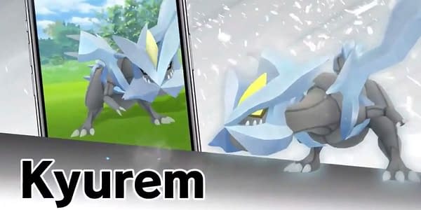 Kyurem in Pokémon GO. Credit: Niantic