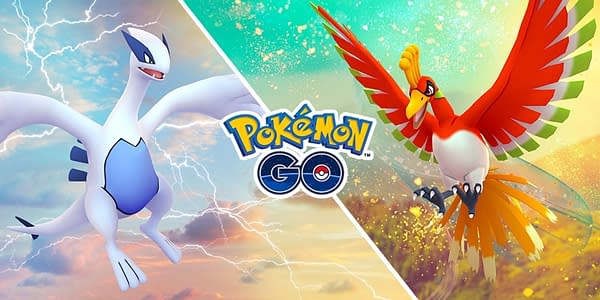 Lugia and Ho-oh in Pokémon GO. Credit: Niantic