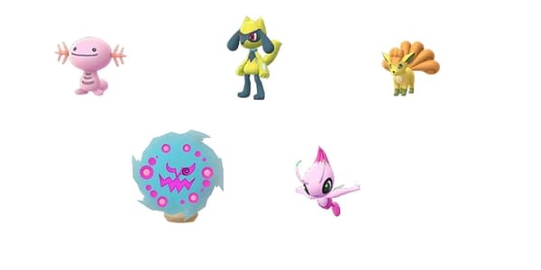 Shinies in Pokémon GO. Credit: Niantic