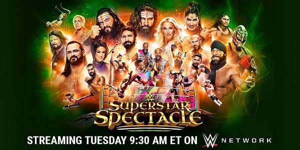 Official graphic for WWE Superstar Spectacle