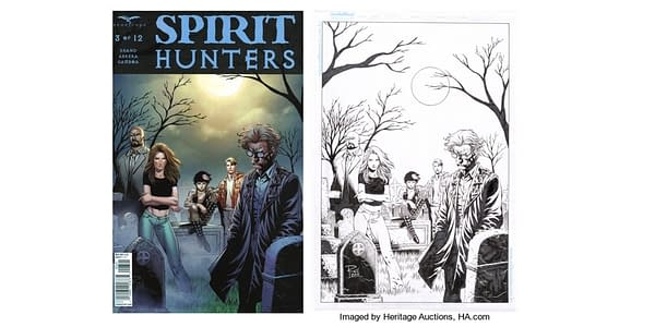 Spirit Hunters #3 Cover D by Renato Rei. Credit: Heritage Auctions