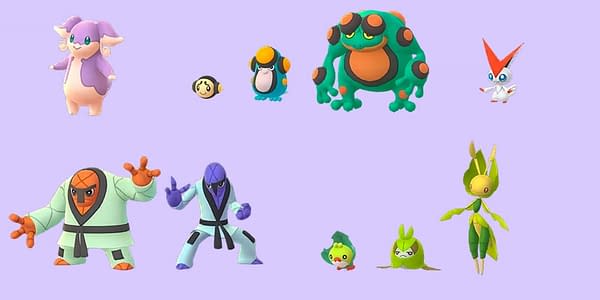 Unreleased Unova Shinies in Pokémon GO. Credit: Niantic