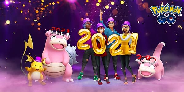 New Year's Event in Pokémon GO. Credit: Niantic