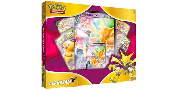 Alakazam V Box. Credit: Pokémon TCG