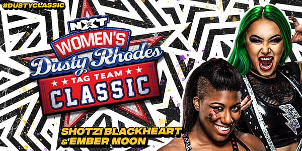 Shotzi Blackheart will team with Ember Moon in the NXT Women's Dusty Rhodes Tag Team Classic