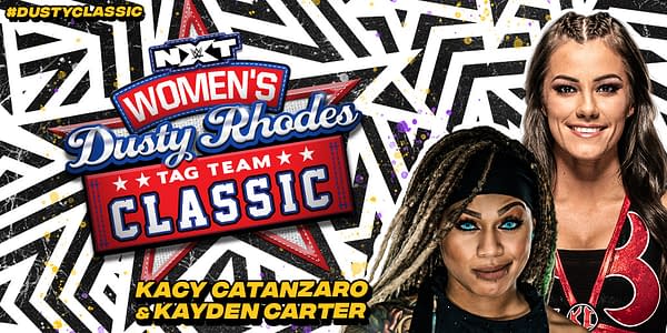 Kacy Catanzaro and Kayden Carter will compete in the NXT Women's Dusty Rhodes Tag Team Classic