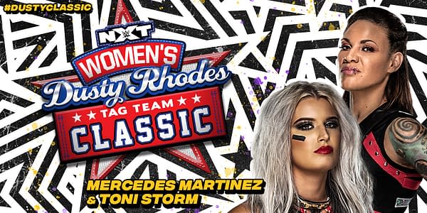 Mercedes Martinez will team with Toni Storm in the NXT Women's Dusty Rhodes Tag Team Classic