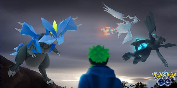 Unova dragons in Pokémon GO. Credit: Niantic