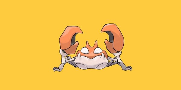 Krabby official artwork. Credit: Pokémon Company International