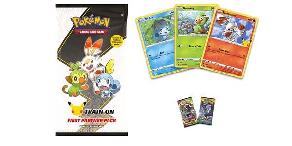 First Partner Pack: Galar contents. Credit: Pokémon TCG