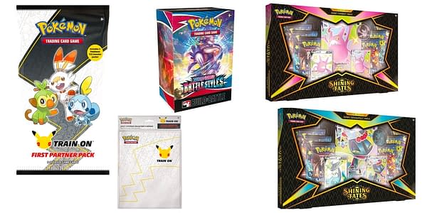 Pokémon TCG products releasing this week. Credit: TPCI