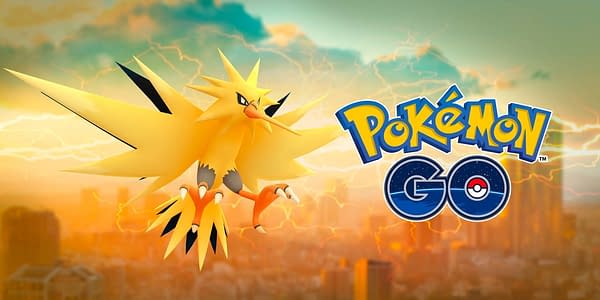 Zapdos in Pokémon GO. Credit: Niantic