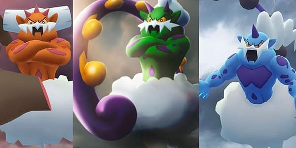 Incarnate Forces of Nature in Pokémon GO. Credit: Niantic