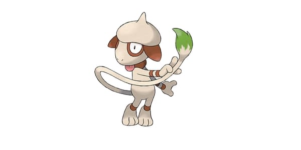 Smeargle official artwork. Credit: Pokémon Company International