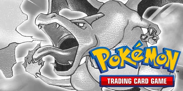 Base Set Charizard & logo. Credit: Pokémon TCG