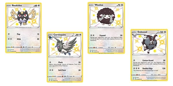 Cards of Shining Fates. Credit: Pokémon TCG
