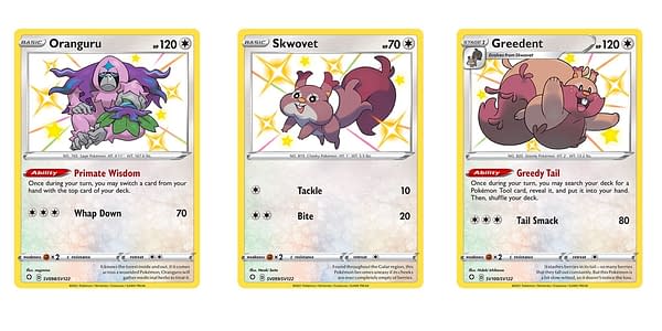 Cards of Shining Fates. Credit: Pokémon TCG