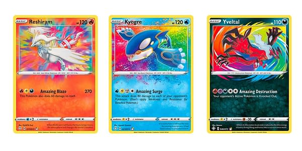Amazing Rare cards. Credit: Pokémon TCG