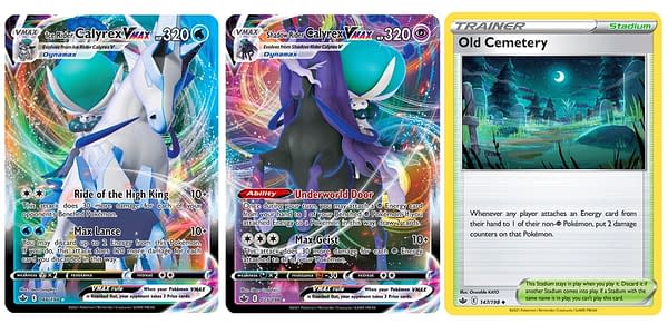 Chilling Reign cards. Credit: Pokémon TCG