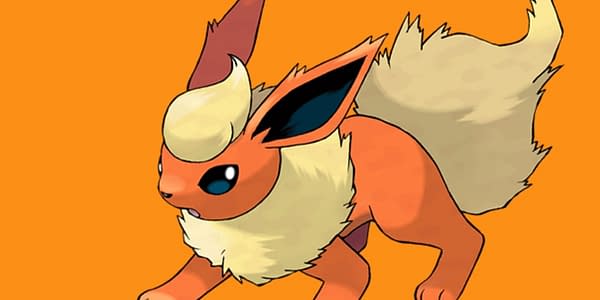 Flareon official art. Credit: Pokémon Company