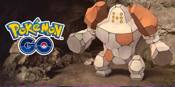 Regirock in Pokémon GO. Credit: Niantic