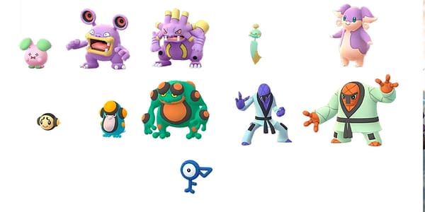 The New Shinies for to Pokémon GO Fest 2021. Credit: Niantic