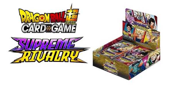 Dragon Ball Super: Supreme Rivalry Booster Box. Credit: Bandai