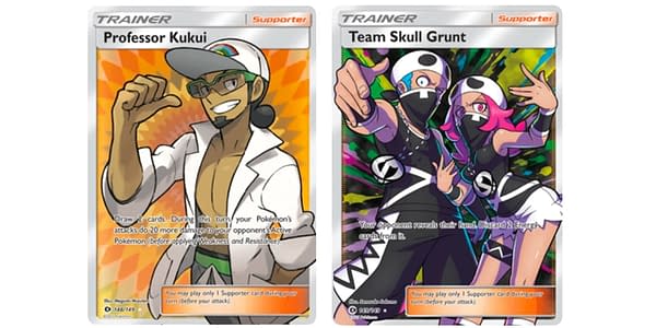 Cards of Sun & Moon. Credit: Pokémon TCG