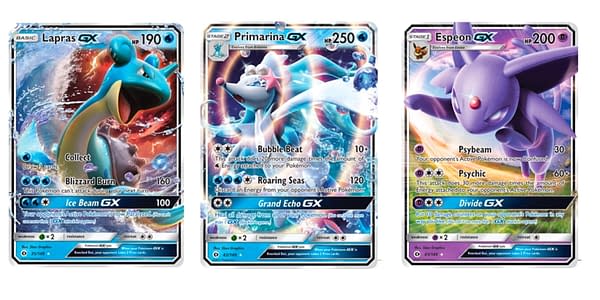 Cards of Sun & Moon. Credit: Pokémon TCG
