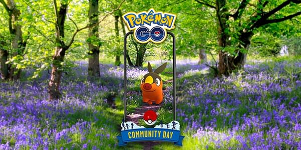 Tepig Community Day graphic from Pokémon GO. Credit: Niantic