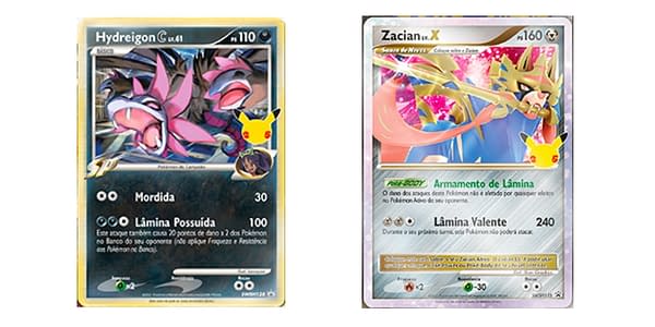 Promo cards from Celebrations products. Credit: Pokémon TCG