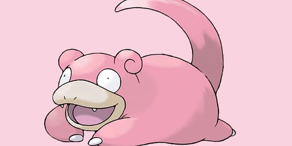 Slowpoke official artwork. Credit: Pokémon Company