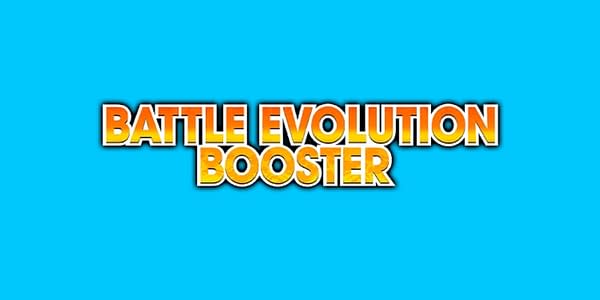 Battle Evolution Booster logo. Credit: Dragon Ball Super Card Game